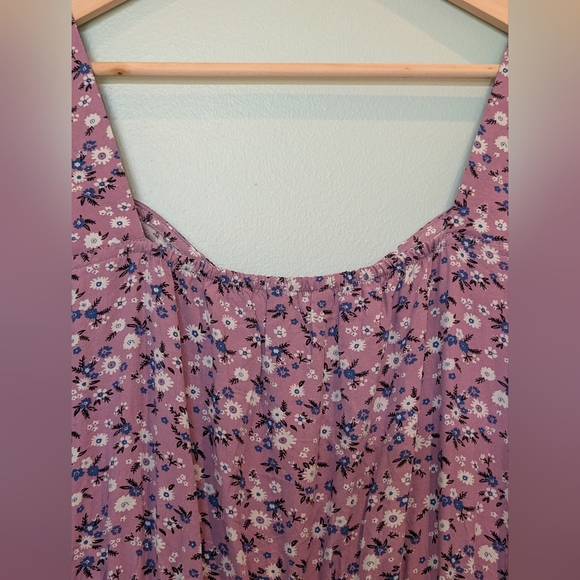 BloomChic Floral Purple Maxi Dress - Picture 8 of 8